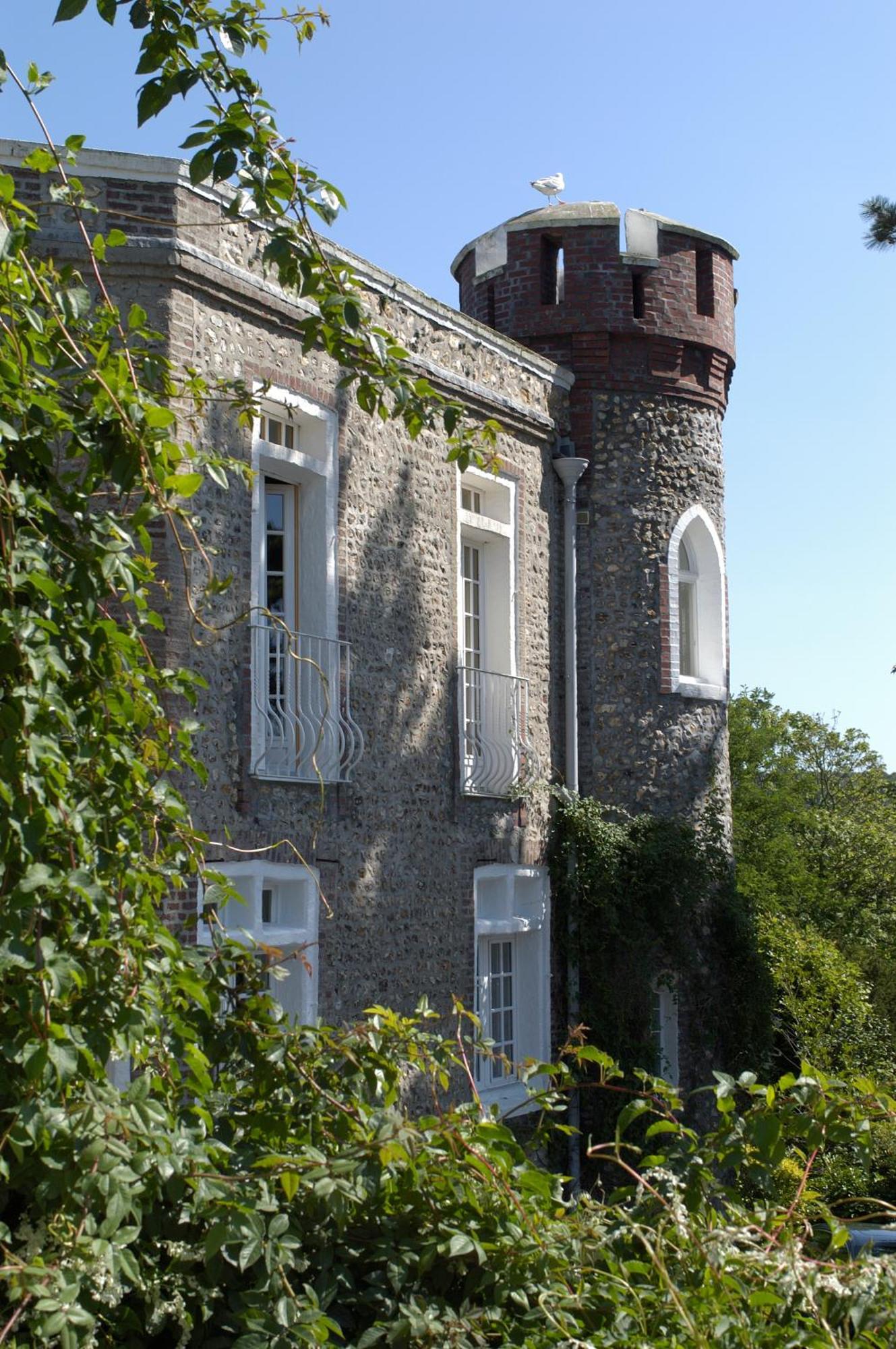 Domaine Saint Clair - Le Donjon Hotel Étretat Exterior foto